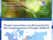 Tablet Screenshot of kangenwaterstat.com